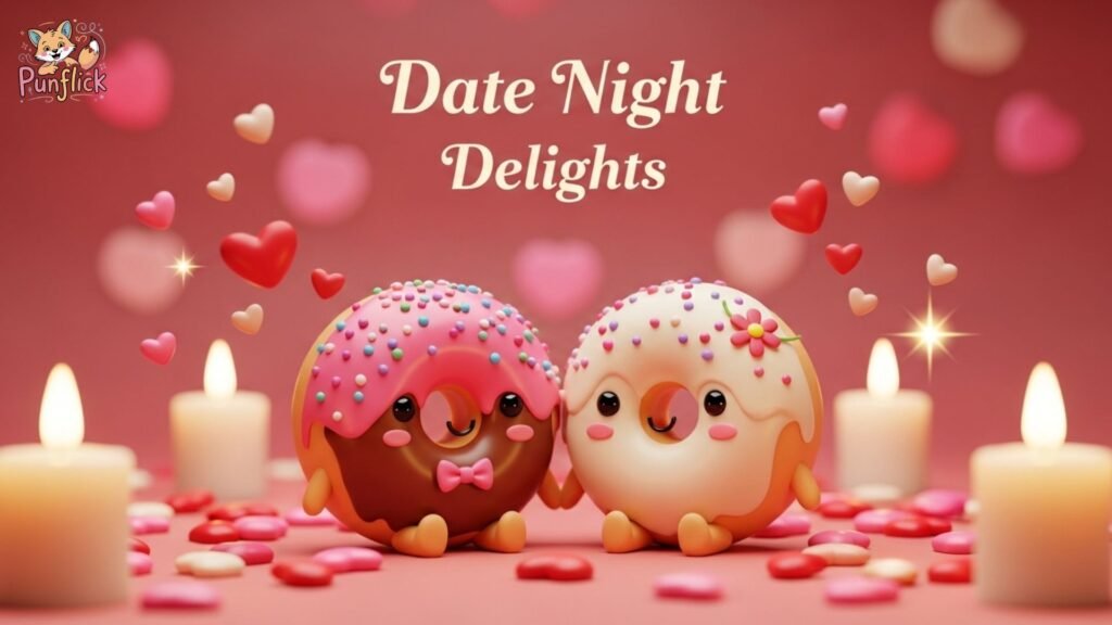 Date Night Delights Romantic Donut Puns for Couples