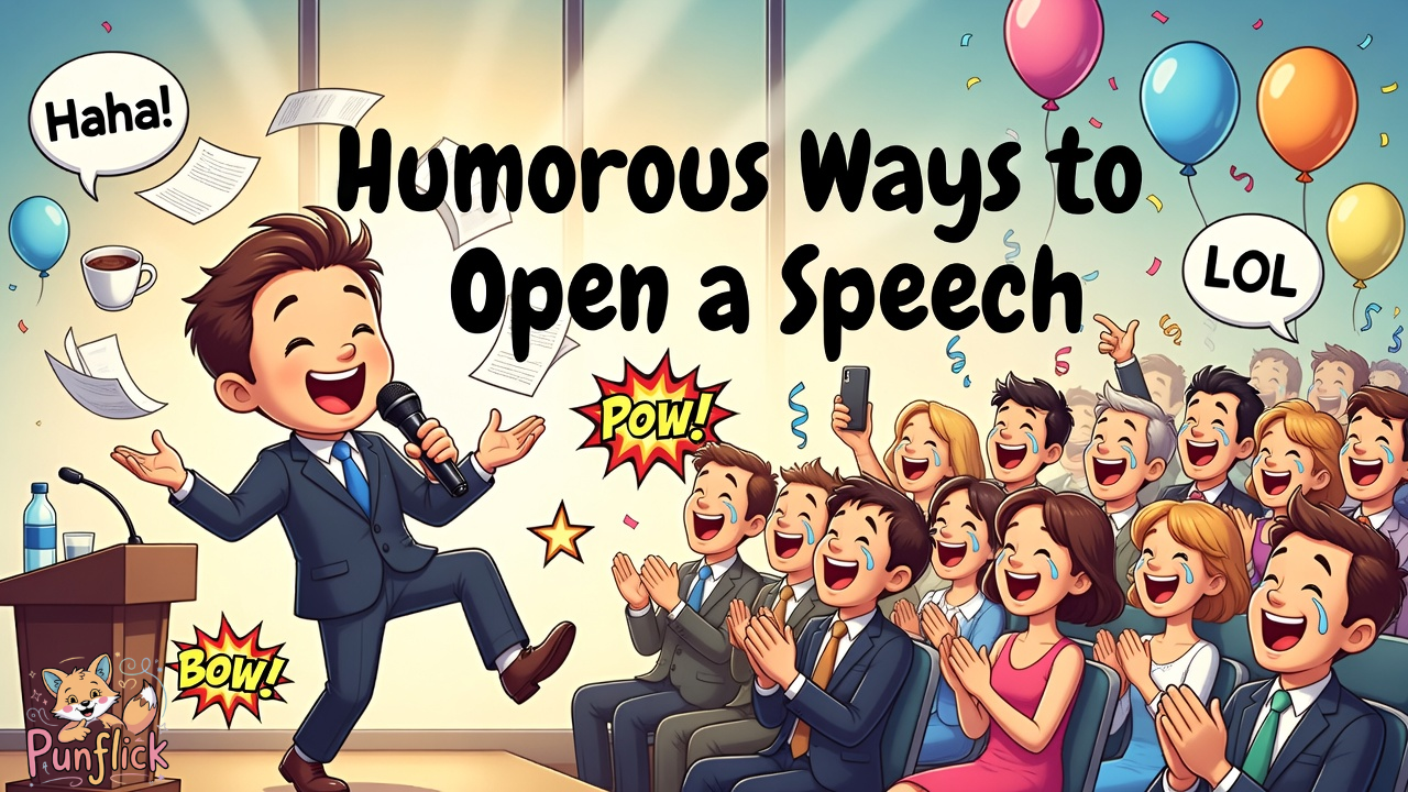 150+ Hilarious Opening Speech Jokes to Kick Off Any Occasion with a ...