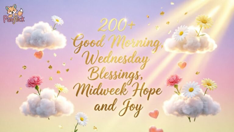 Good Morning Wednesday Blessings