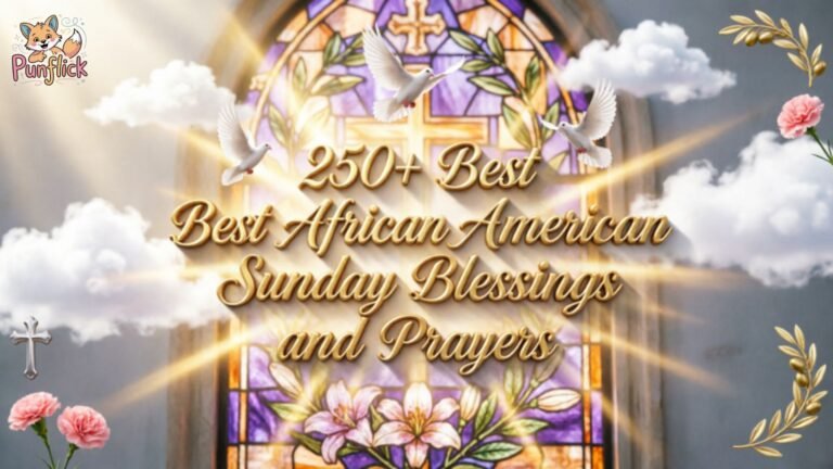 African American Sunday Blessings