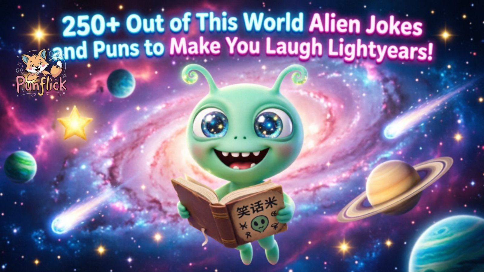 250+ Out of This World Alien Jokes and Puns to Make You Laugh Lightyears!