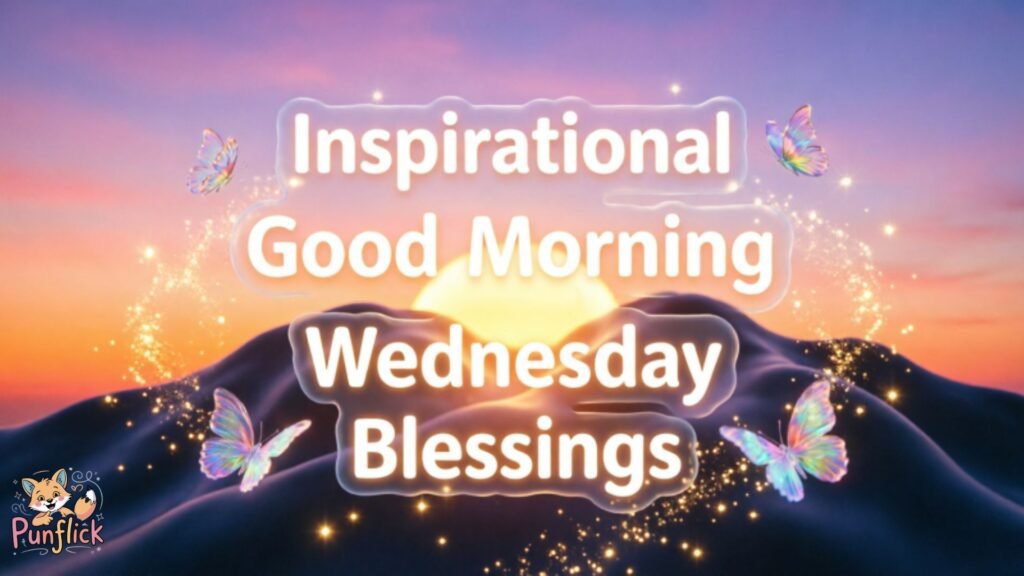 Good Morning Wednesday Blessings