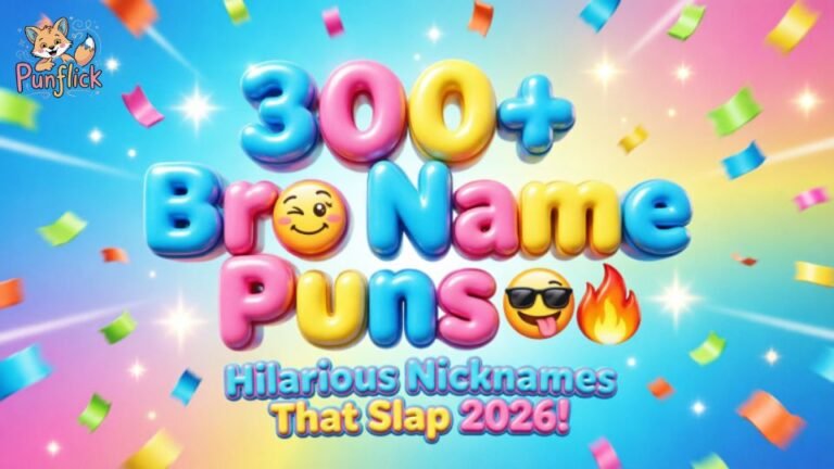 Bro Name Puns