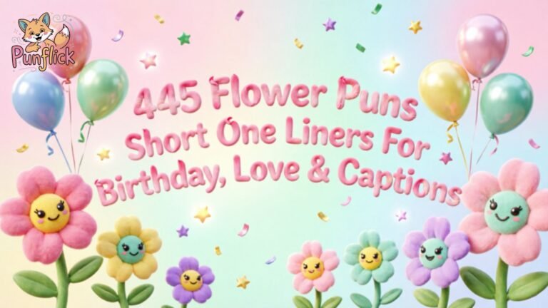 Flower Puns