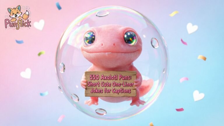 Axolotl Puns