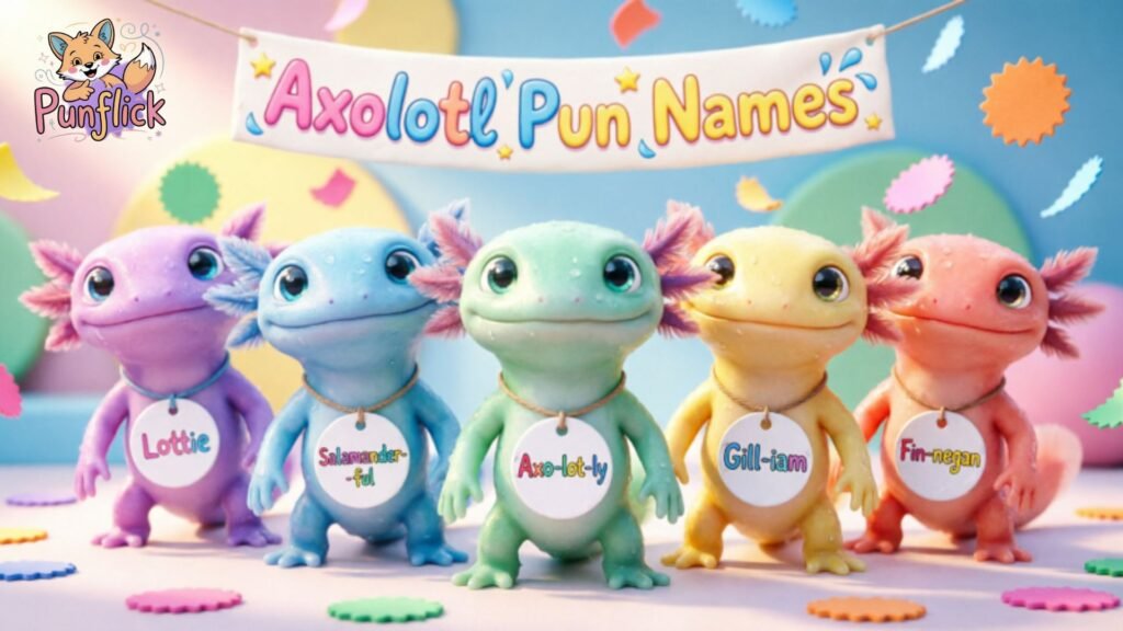 Axolotl Puns