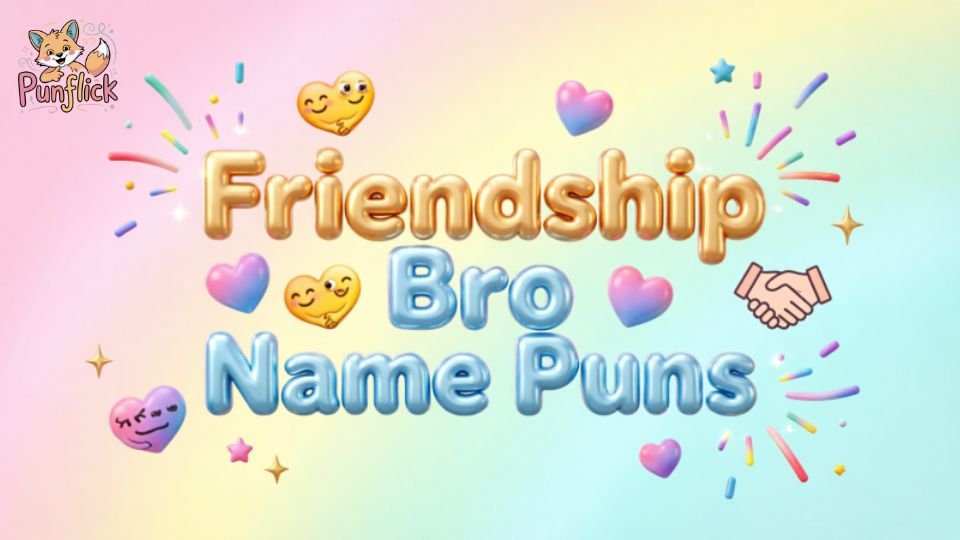 300+ Bro Name Puns ๐คฃ๐ฅ (Hilarious Nicknames That Slap 2026!) 6 Bro Name Puns